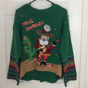 spanish ugly christmas sweater
